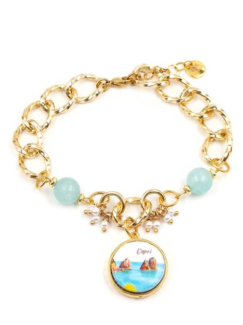 Faraglioni bracelet Capritaly gioielli | BRFARAGLIONIAZZ